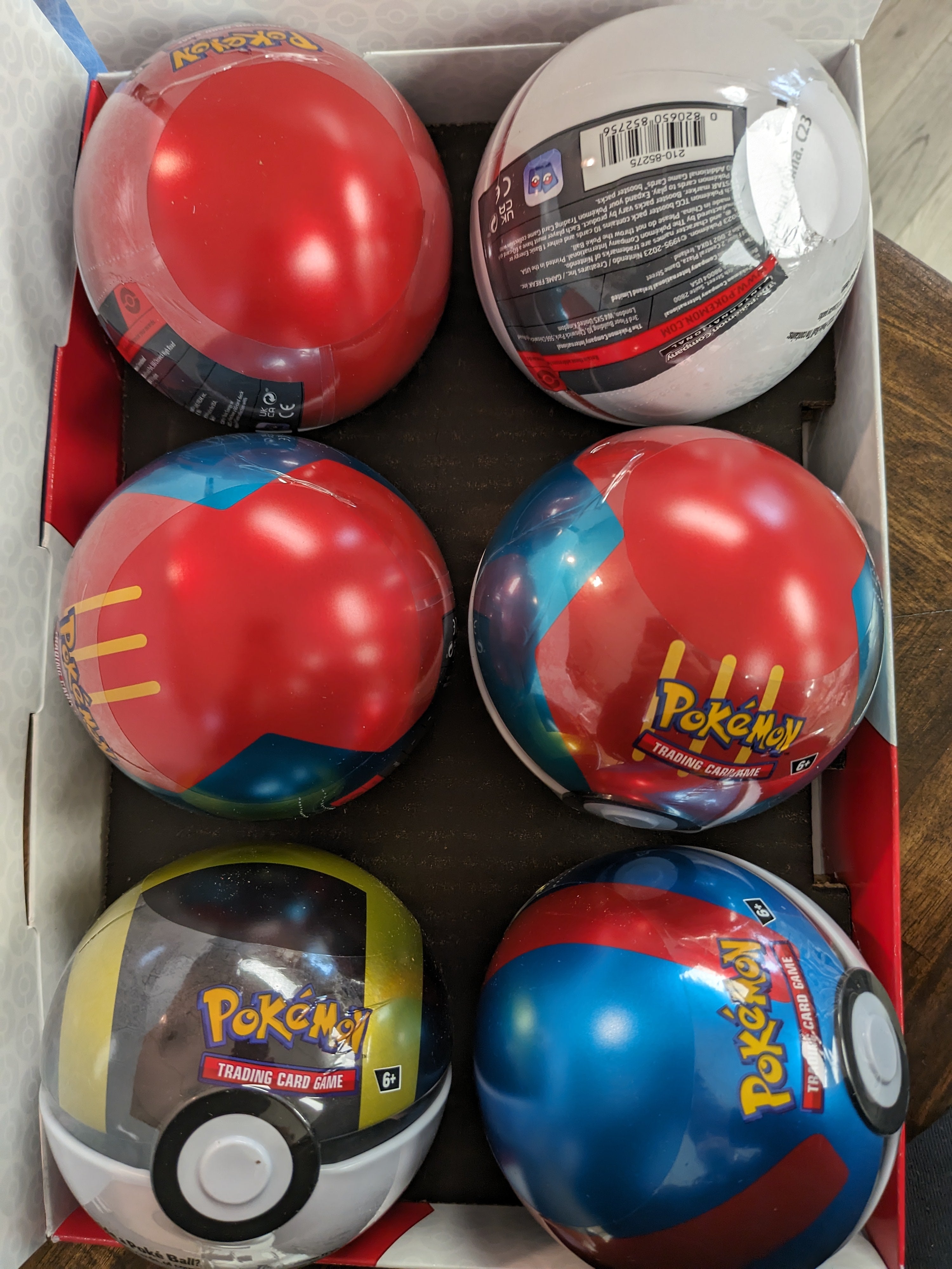 pokemon balls with cards Pokémon Trading Card Game Pokéball Tin Q3 '23 (styles vary) – SCJ