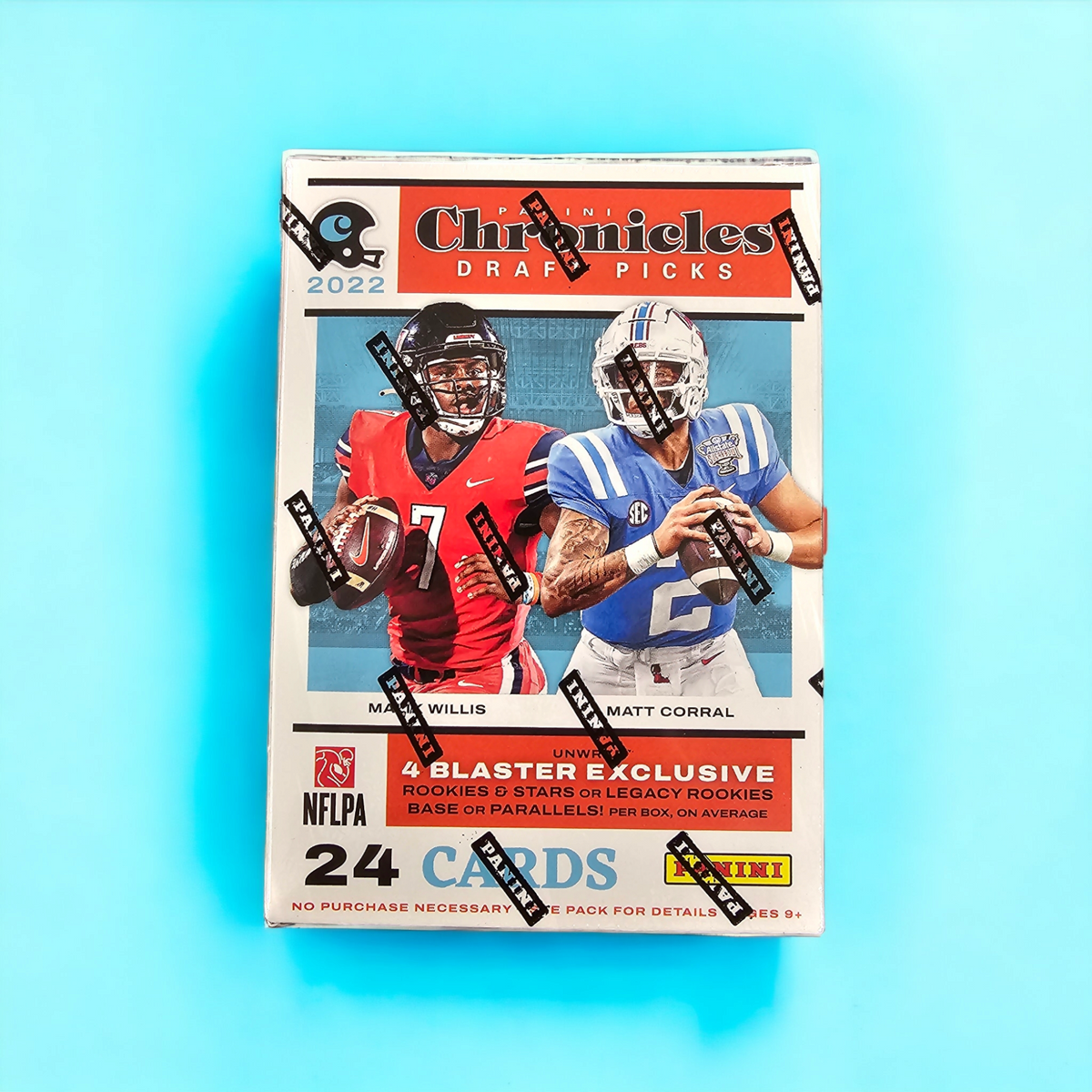 2021 Panini Chronicles Draft Picks Football 4-Pack Blaster Box