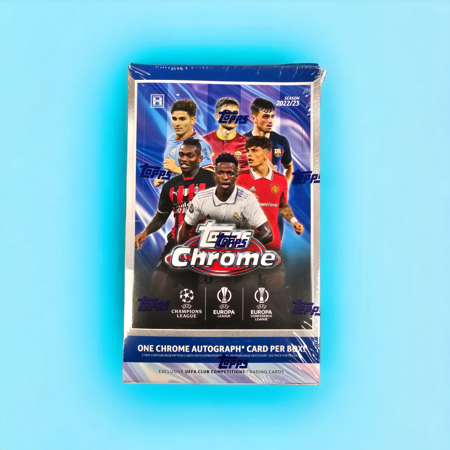 2022-23 Topps Chrome UEFA Club Competition Soccer Hobby Box