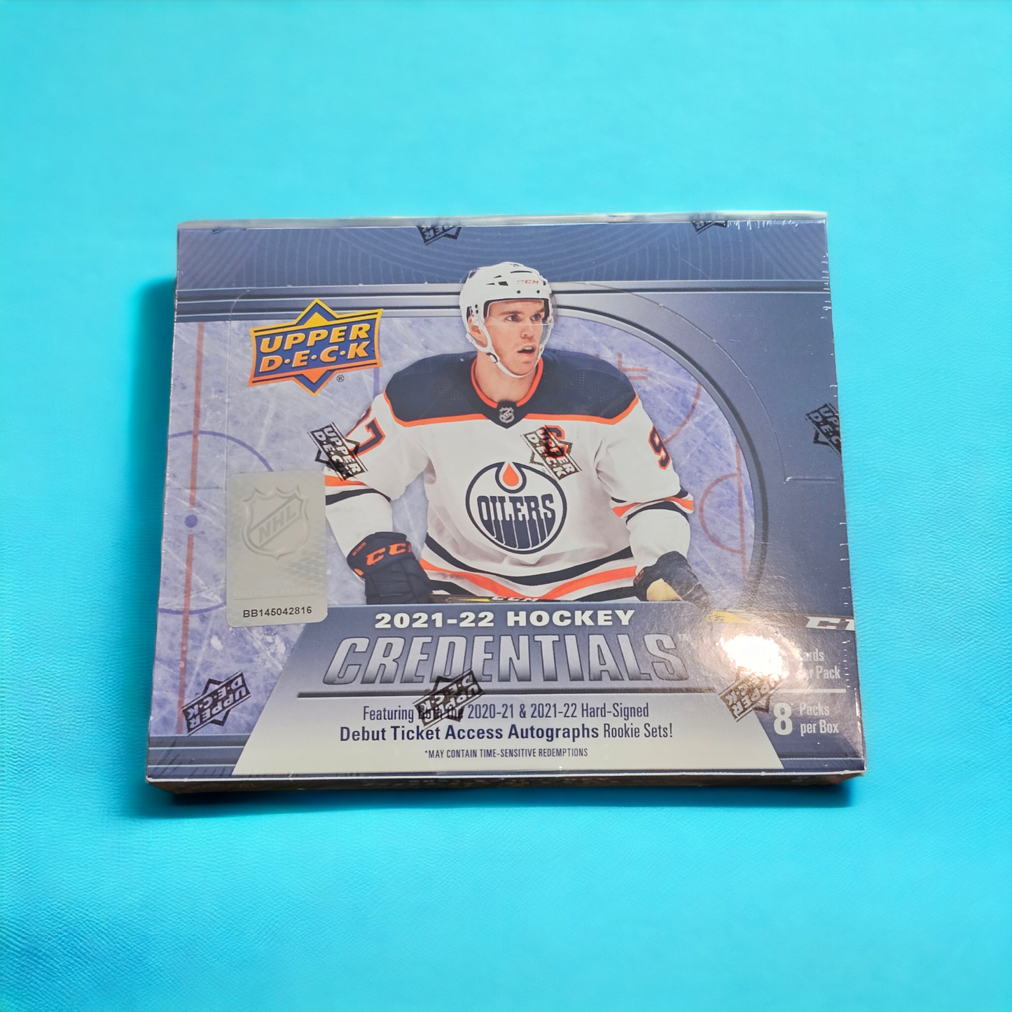 2021-22 Upper Deck Credentials Hockey Hobby Box