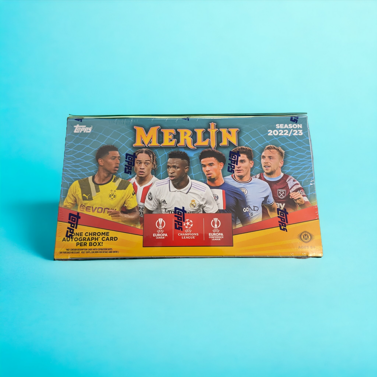 2022-23 Topps Merlin Chrome Soccer Hobby Box – SCJ