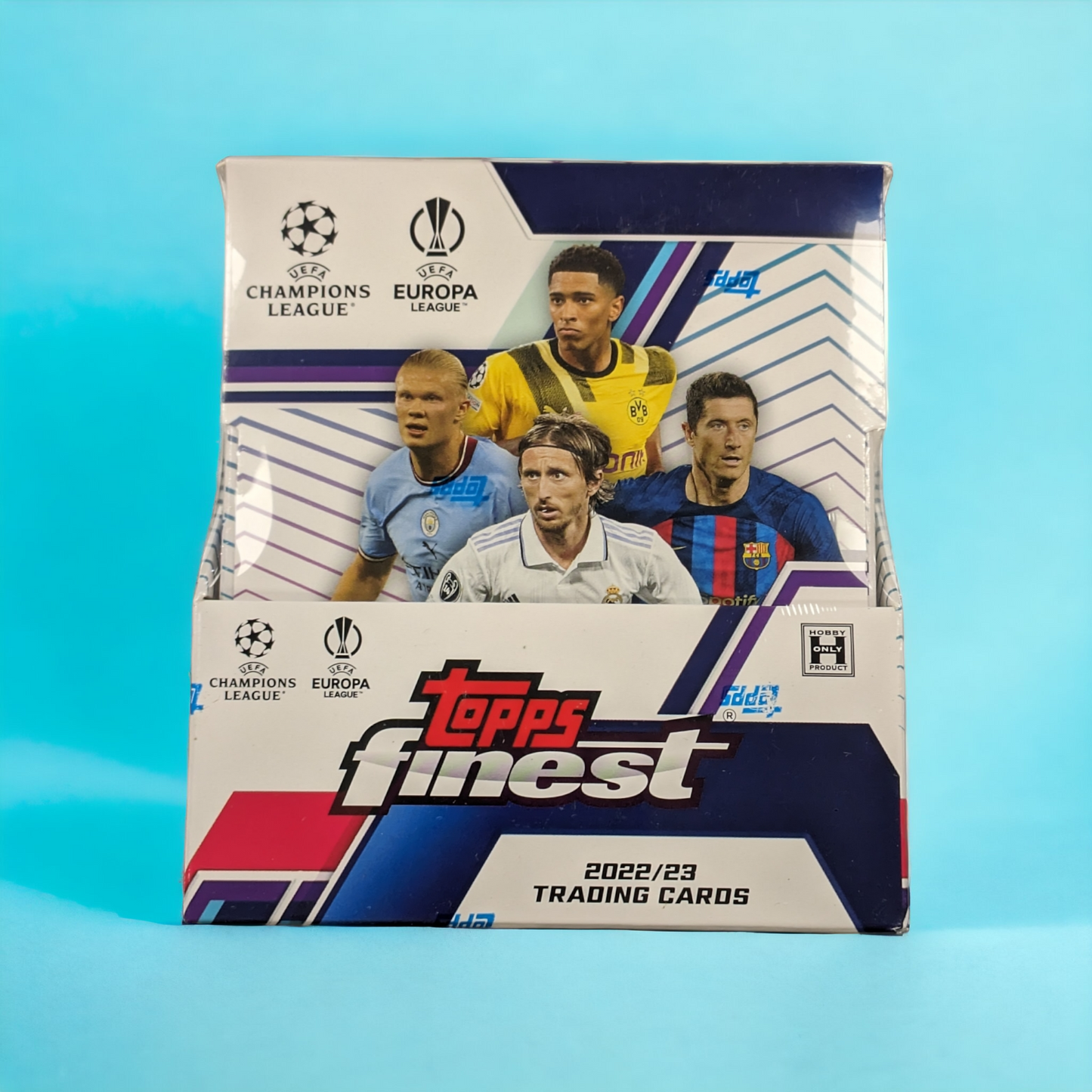 2022-23 Topps Finest UEFA Club Competition Soccer Hobby Box