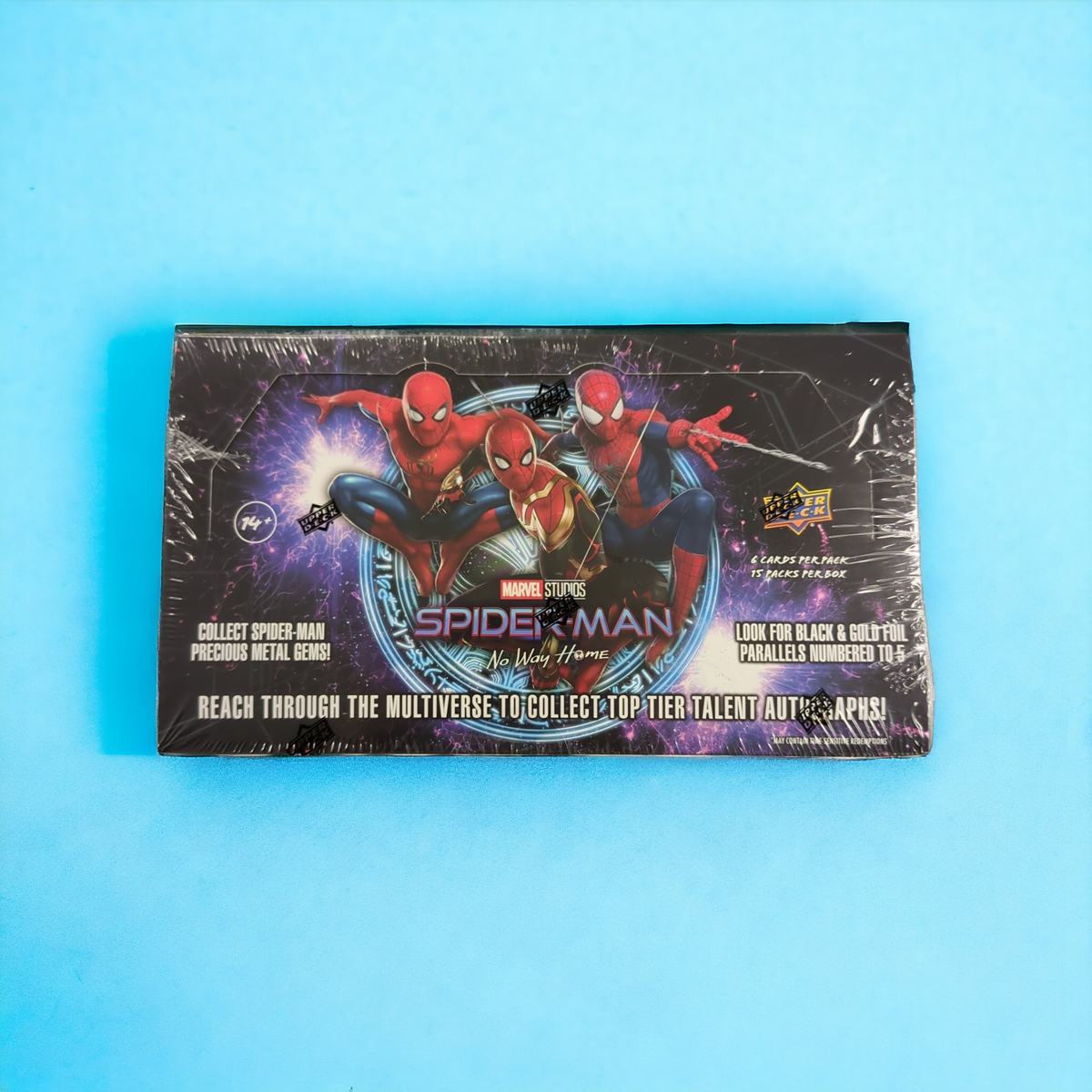 Upper Deck Marvel SpiderMan No Way Home Hobby Box SCJ