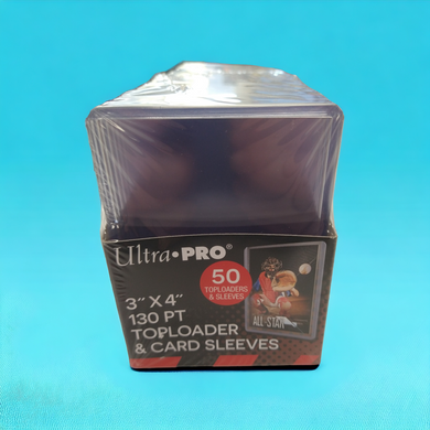 Ultra Pro 3x4 130 PT Top loaders & Sleeves ( 50 of each )