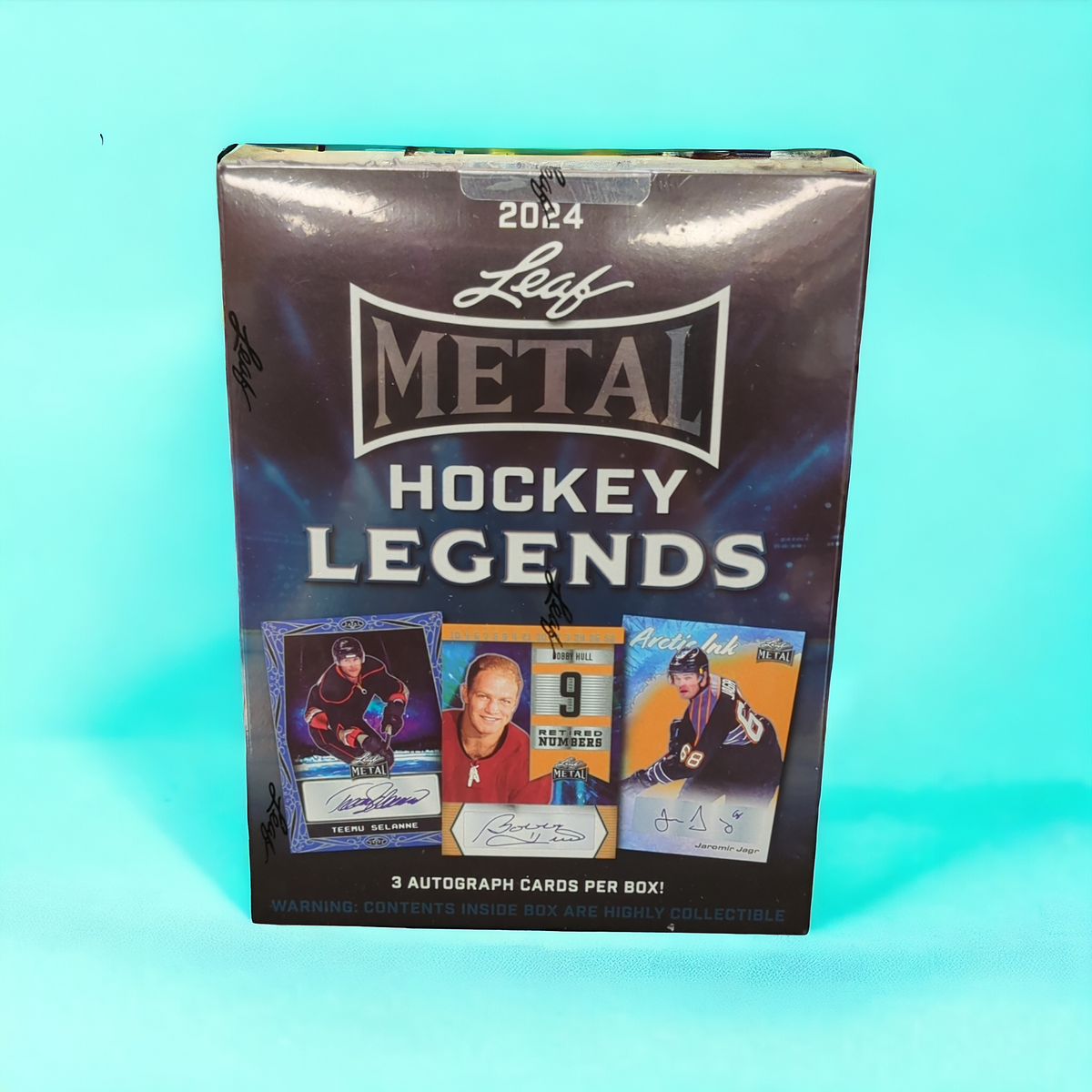 2024 Leaf Hockey Legends Hobby Box SCJ