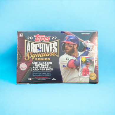 2022 Topps Archives Signature Series Box