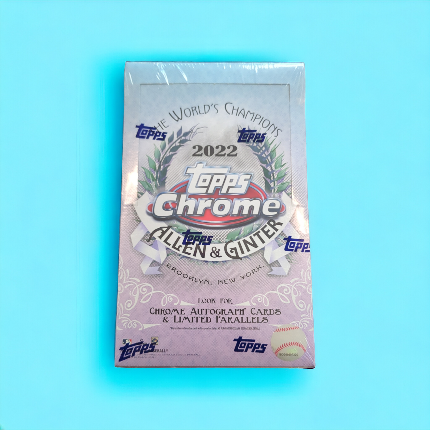2022 Topps Allen & Ginter Chrome Baseball Hobby Box