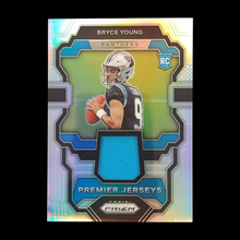 Load image into Gallery viewer, 2023 Panini Prizm Bryce Young Silver Rookie Jersey Relic