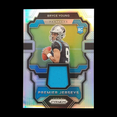 2023 Panini Prizm Bryce Young Silver Rookie Jersey Relic