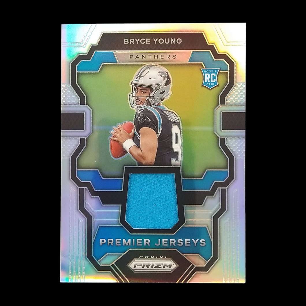 2023 Panini Prizm Bryce Young Silver Rookie Jersey Relic