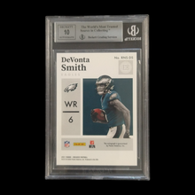 Load image into Gallery viewer, 2021 Panini Encased Devonta Smith Rookie /50 BGS 9 Mint 10 Autograph