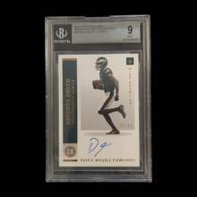 Load image into Gallery viewer, 2021 Panini Encased Devonta Smith Rookie /50 BGS 9 Mint 10 Autograph