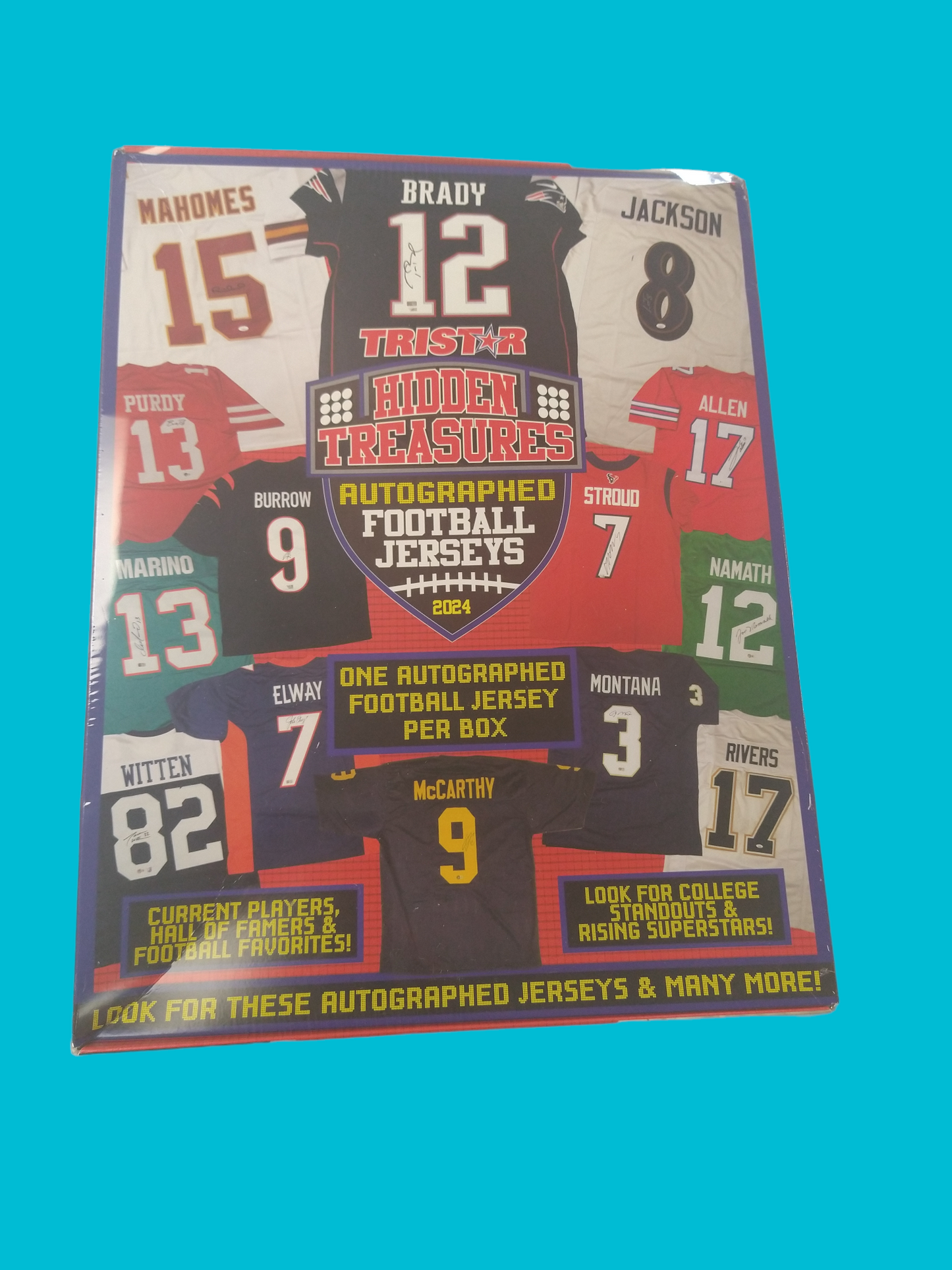 2024 TriStar Hidden Treasures Autographed Football Jersey Box