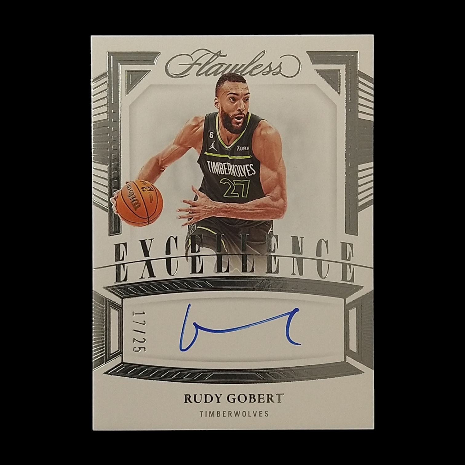 2022-23 Panini Flawless Rudy Gobert Autograph /25 – SCJ