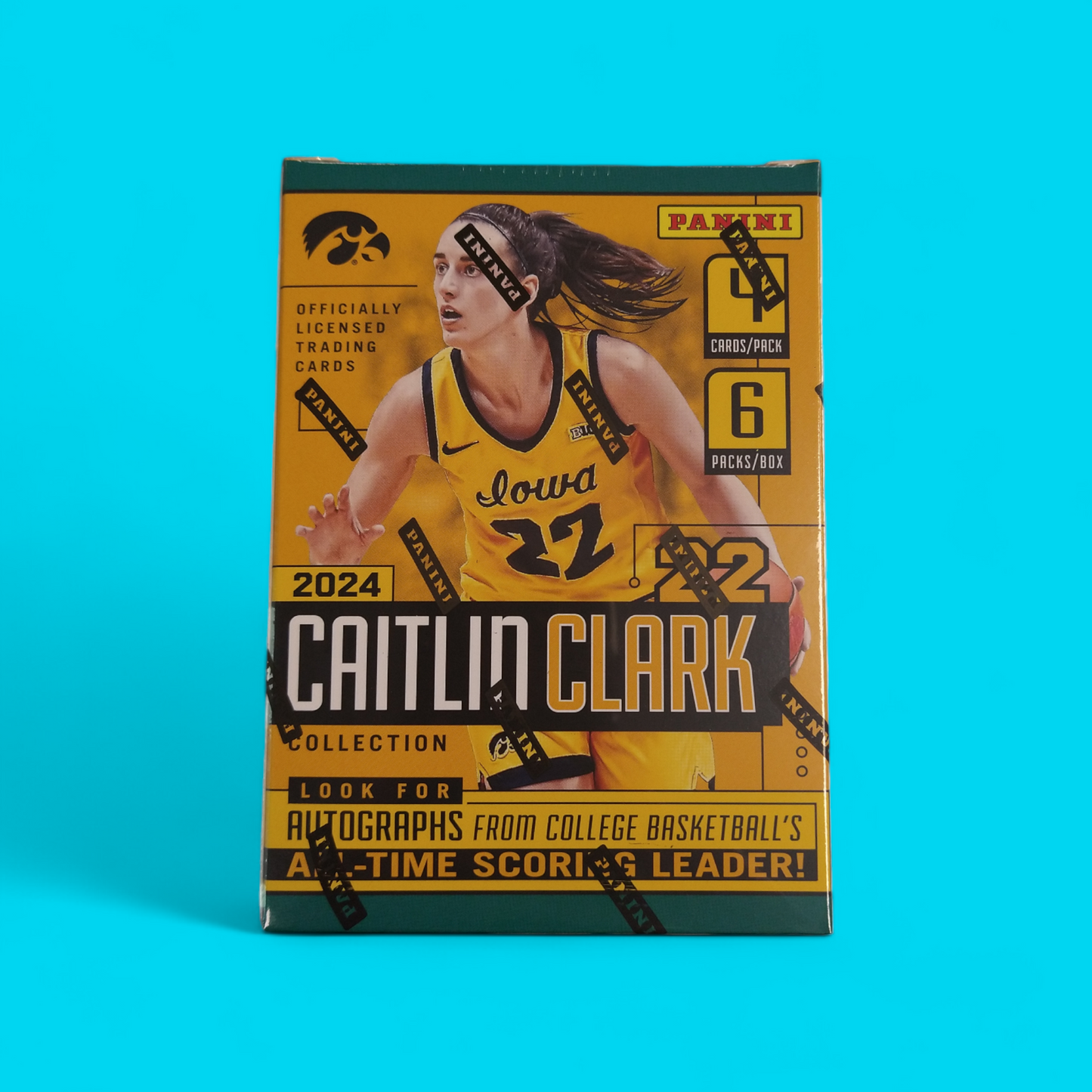 2024 Panini Caitlin Clark Collection Basketball Blaster Box