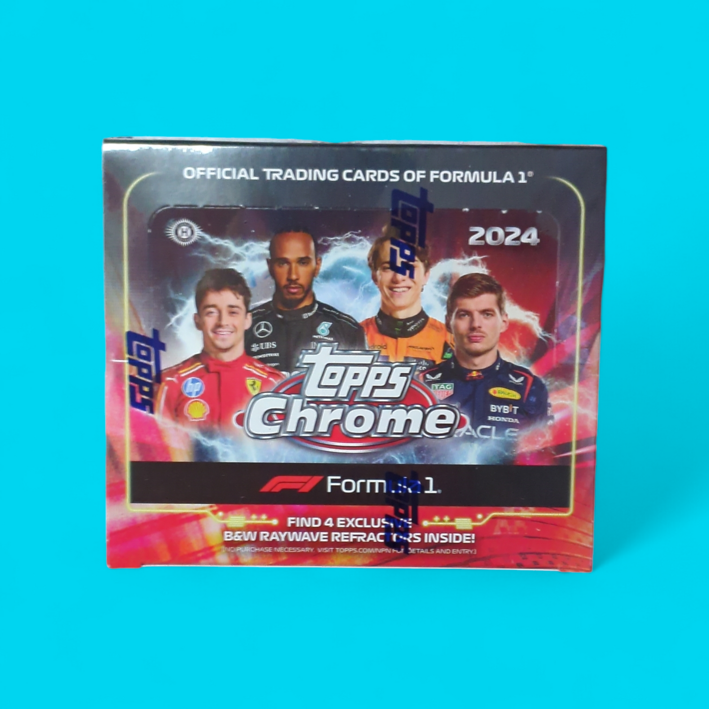2024 Topps Chrome Formula 1 Qualifying Lap Lite Box F1