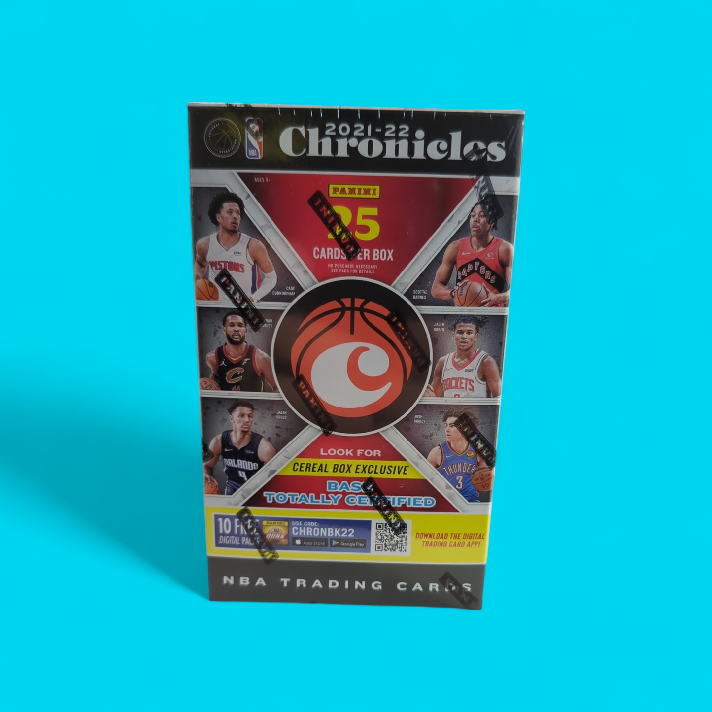 2021-22 Chronicles Basketball Cereal Box