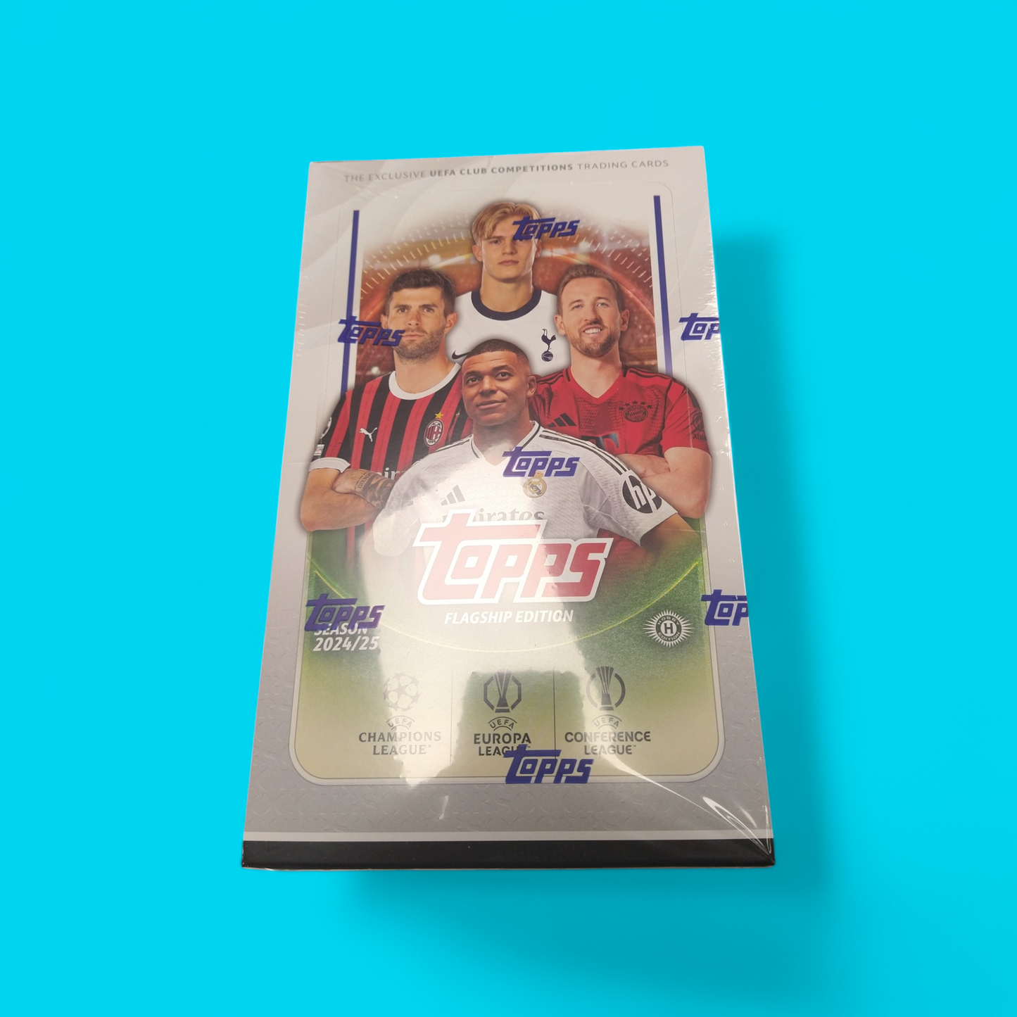 2024-25 Topps UEFA Club Competitions Soccer Hobby Box