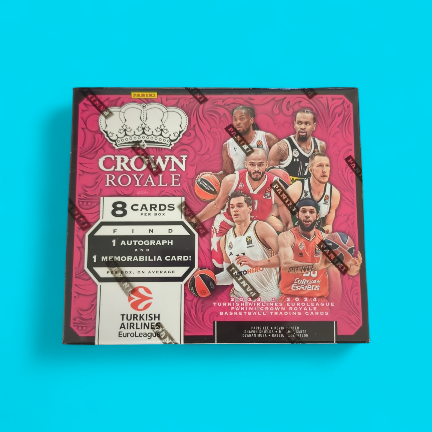 2023-24 Panini Crown Royale Euroleague Basketball Hobby Box