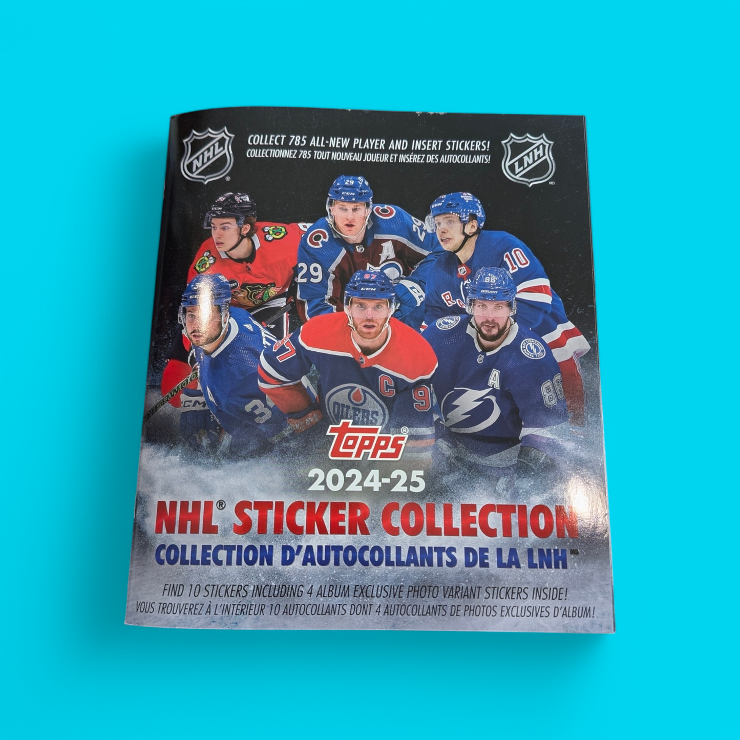 2024-25 Topps Hockey Sticker Album *RELEASES 1/23/25*
