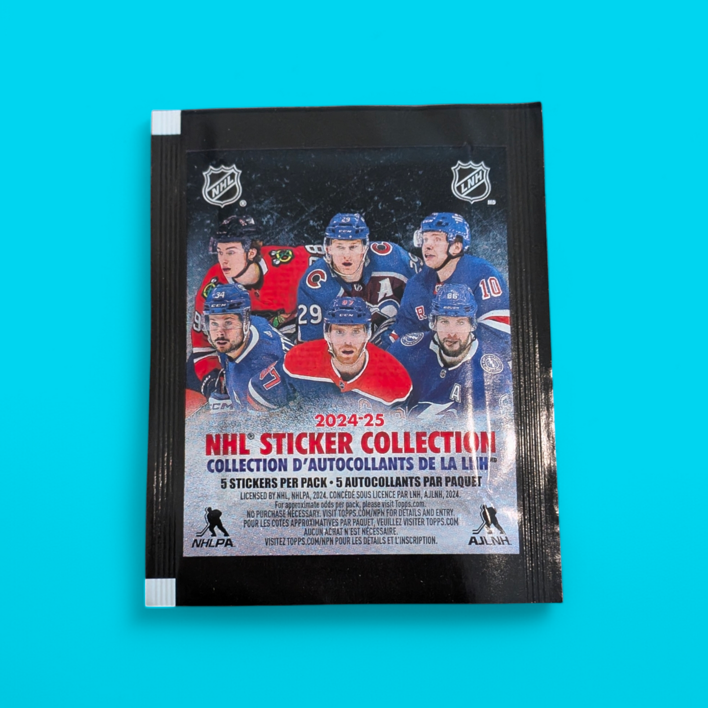 2024-25 Topps Hockey Sticker Pack