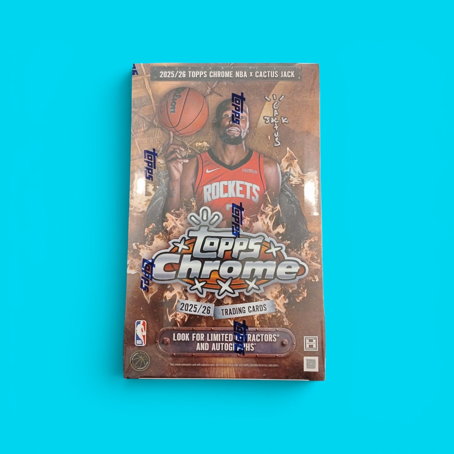 2025-26 Topps Chrome Cactus Jack Basketball Hobby Box