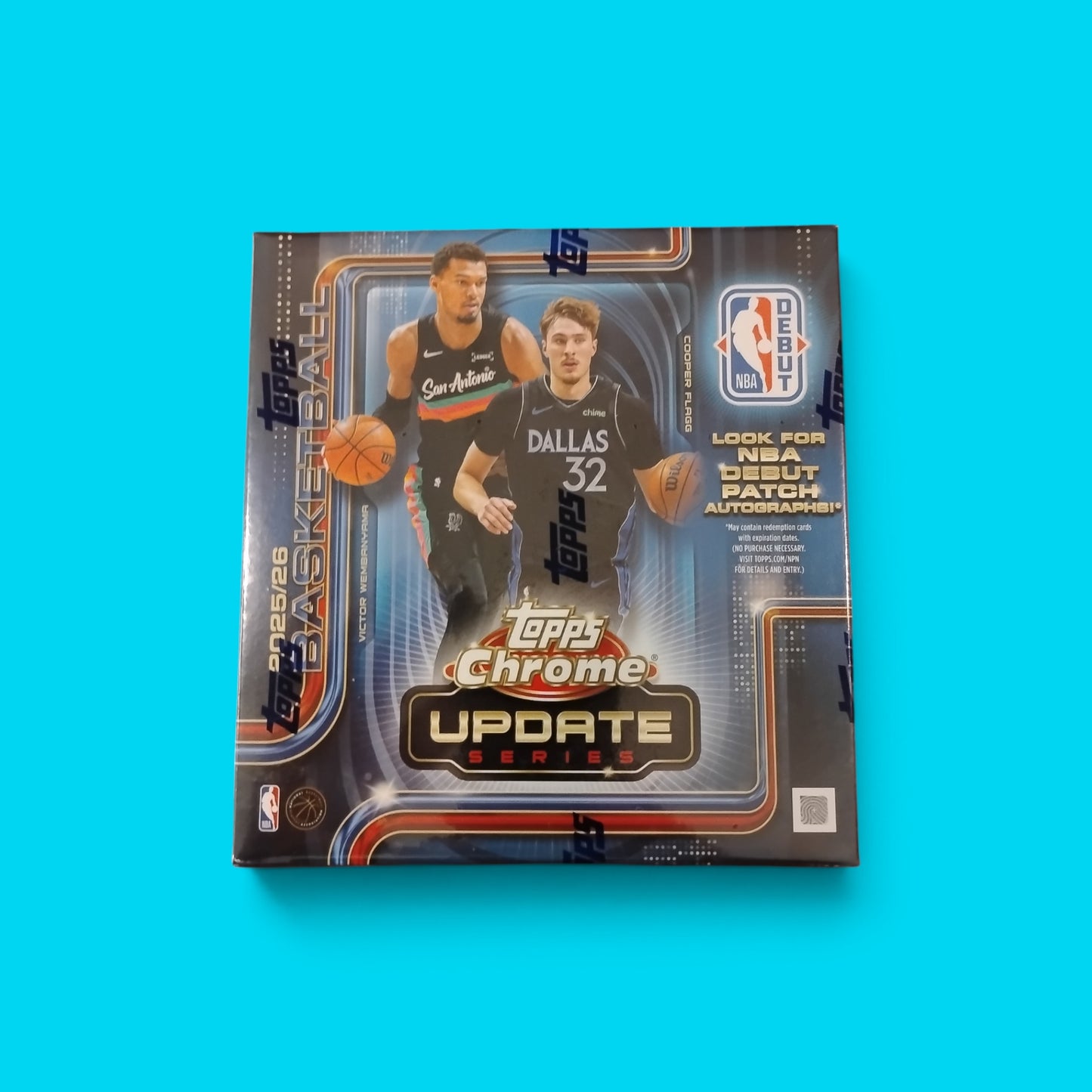 2025-26 Topps Chrome Update Basketball Mega Box
