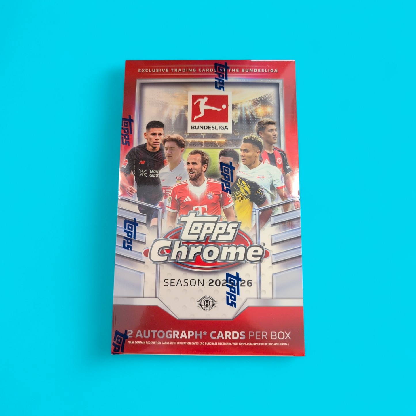 2025-26 Topps Chrome Bundesliga Soccer Hobby Box