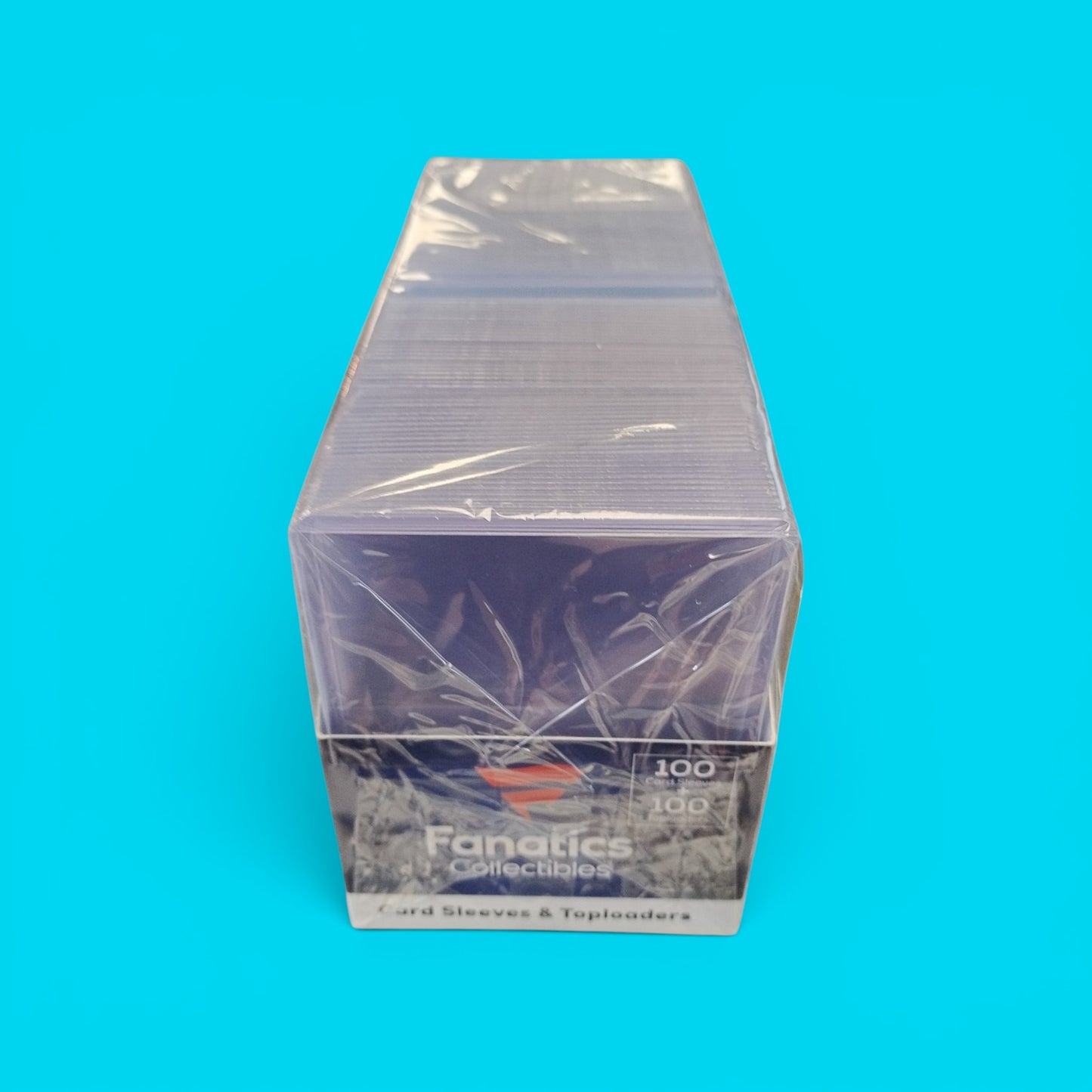 Fanatics 100 card soft sleeves & 100 toploader Combo Pack