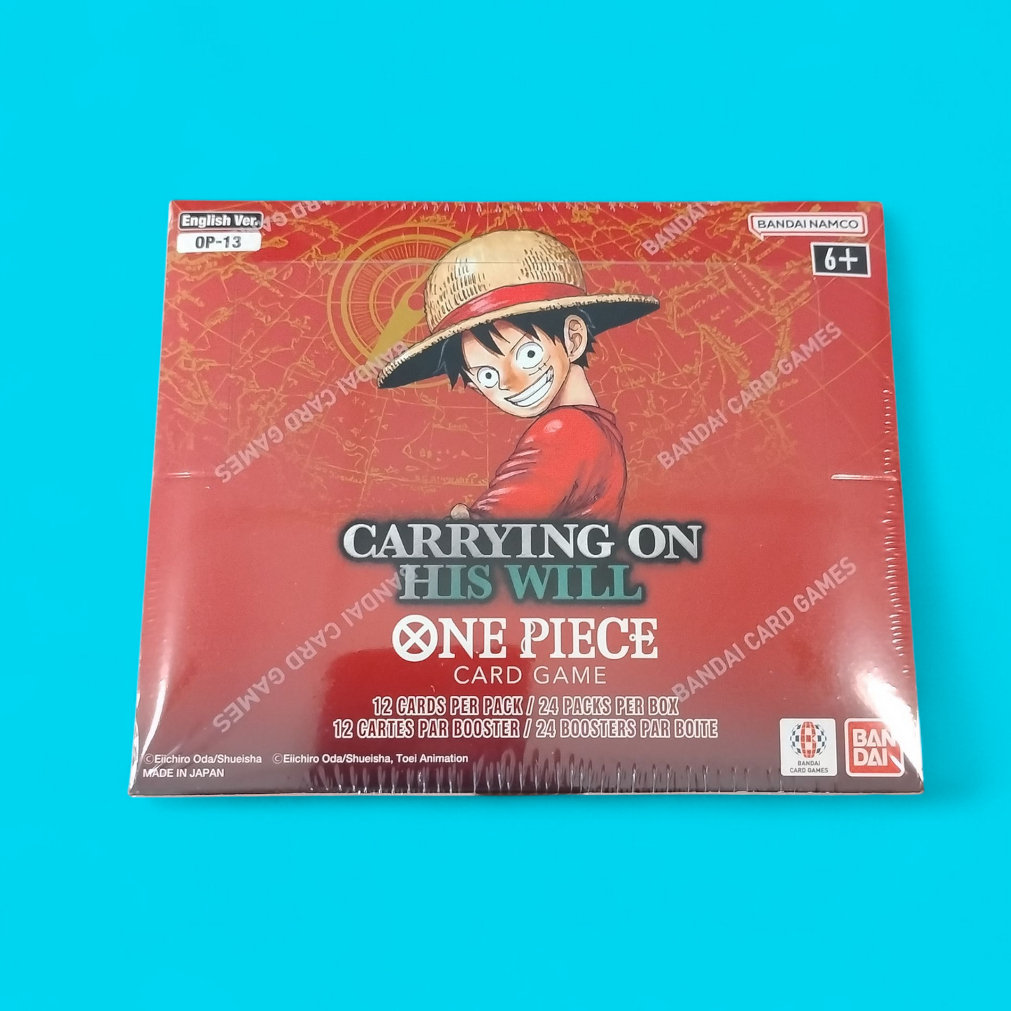 One Piece Carrying On His Will Booster Box OP-13