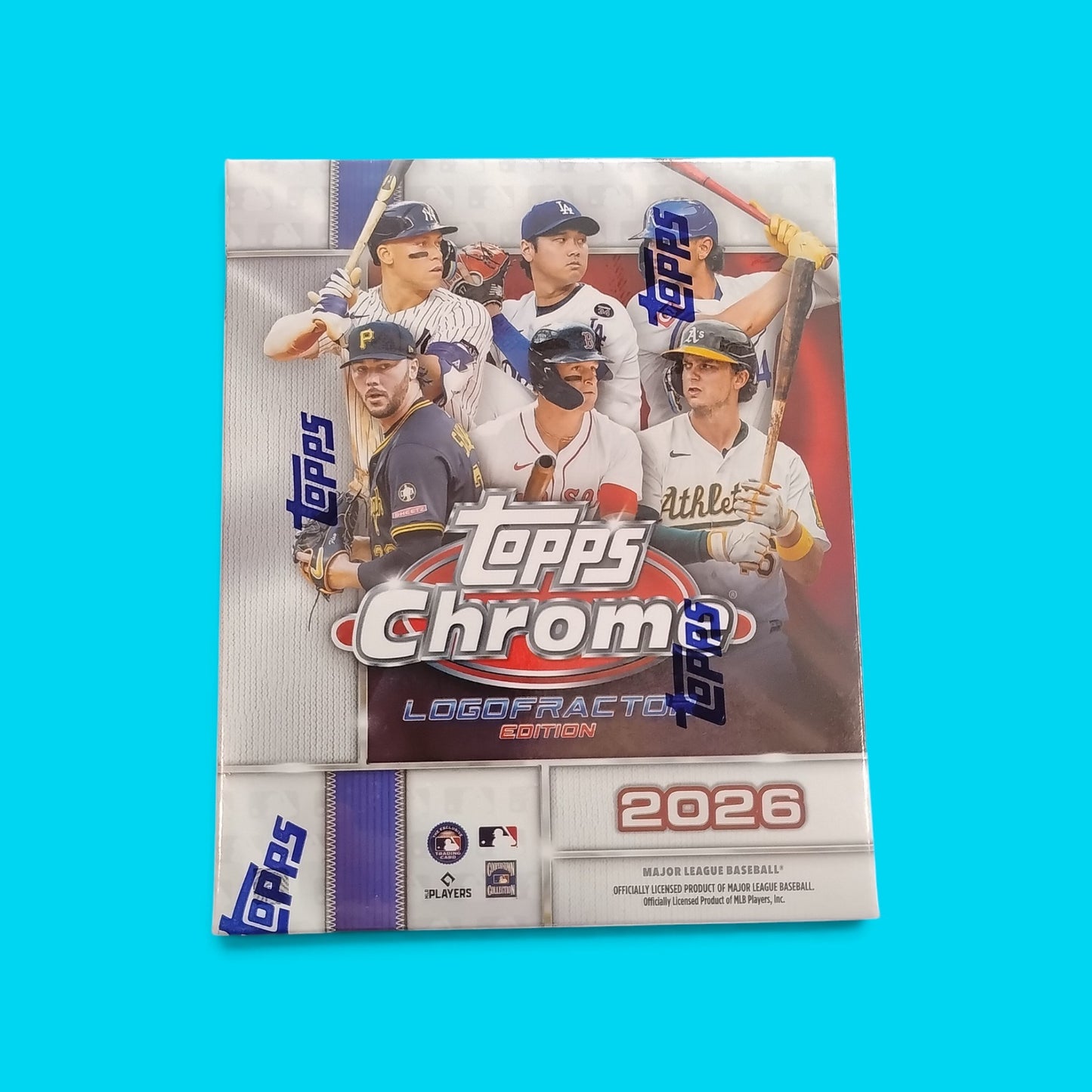 2026 Topps Chrome Baseball Logofractor Edition Box