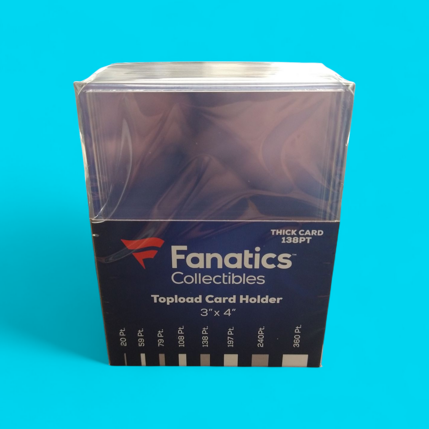 Fanatics 138 PT Top Loader Pack of 10