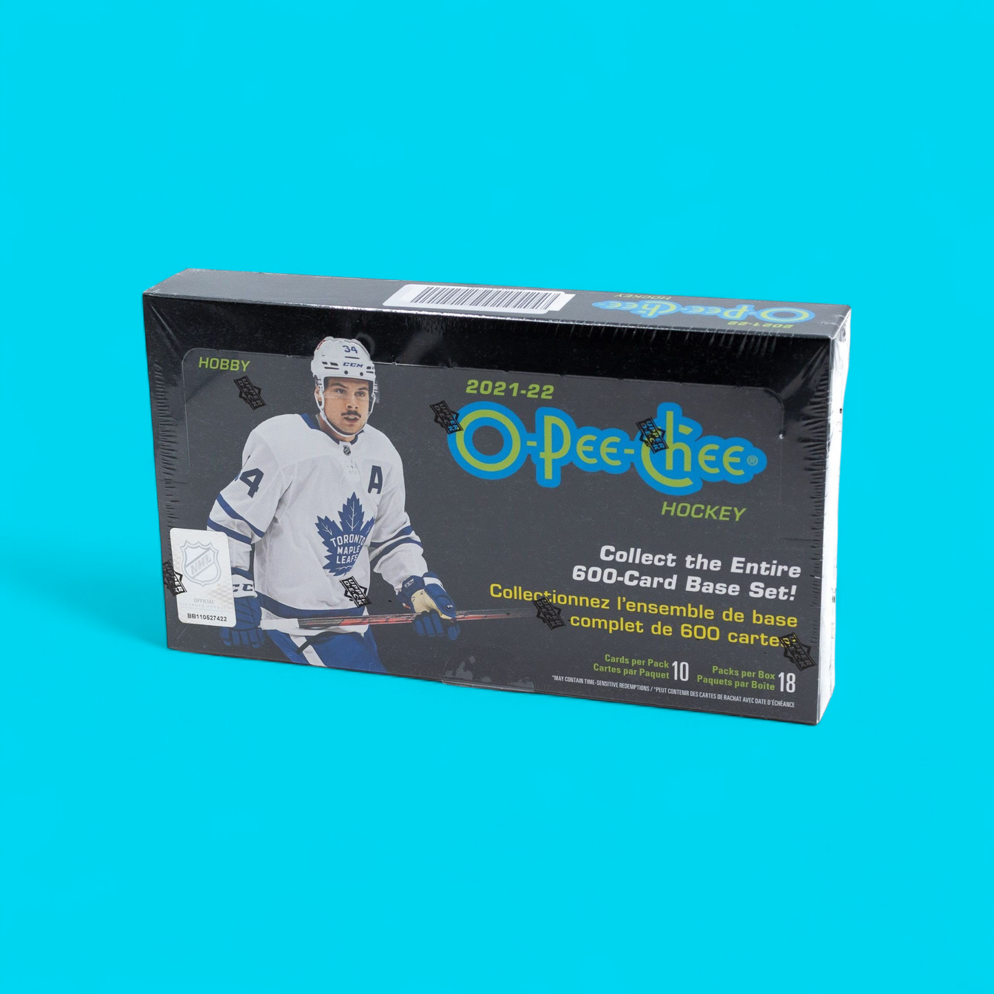 2021-22 Upper Deck O-Pee-Chee Hockey Hobby Box