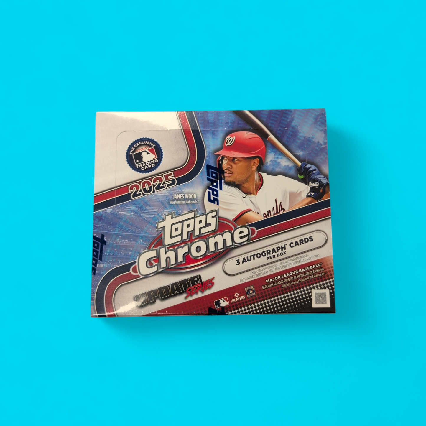 2025 Topps Chrome Update Series Jumbo Box