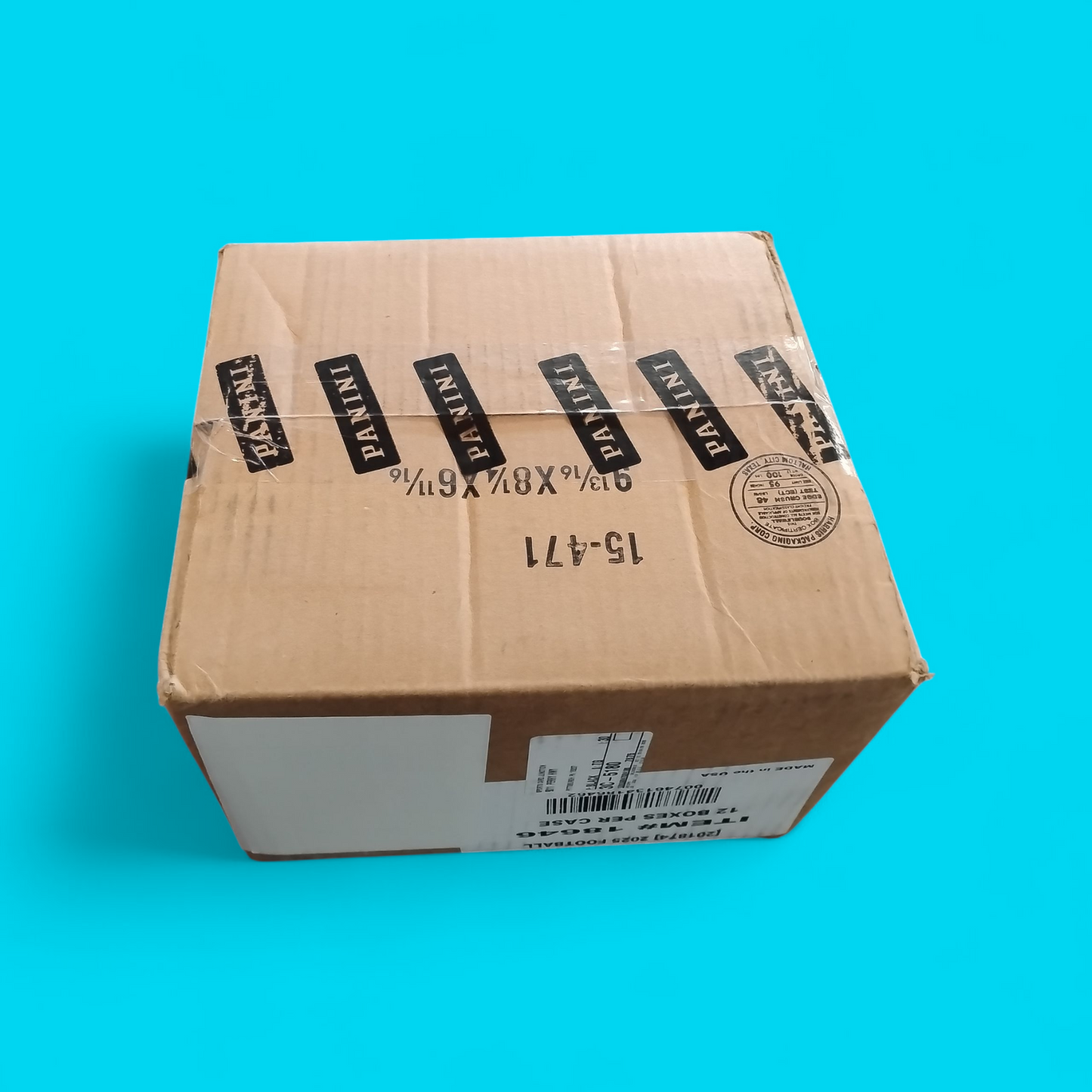 2025 Panini Absolute Football Hobby 12 Box Case