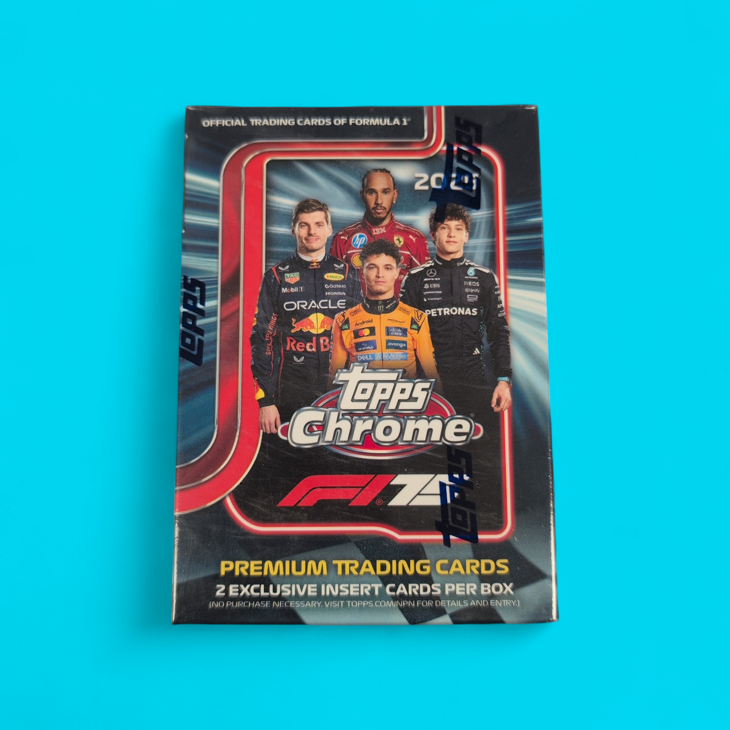 2025 Topps Chrome Formula 1 Blaster Box F1