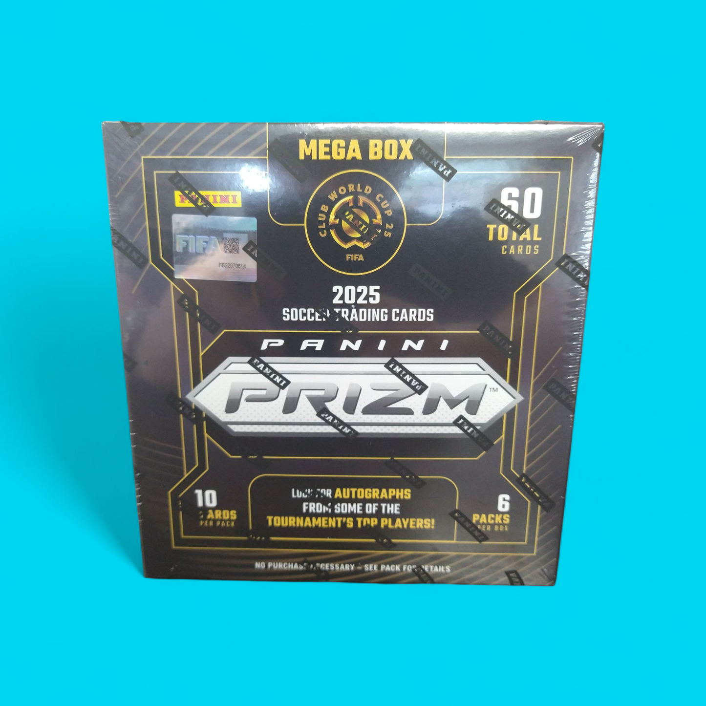 2025 Panini Prizm Club World Cup Soccer Mega Box