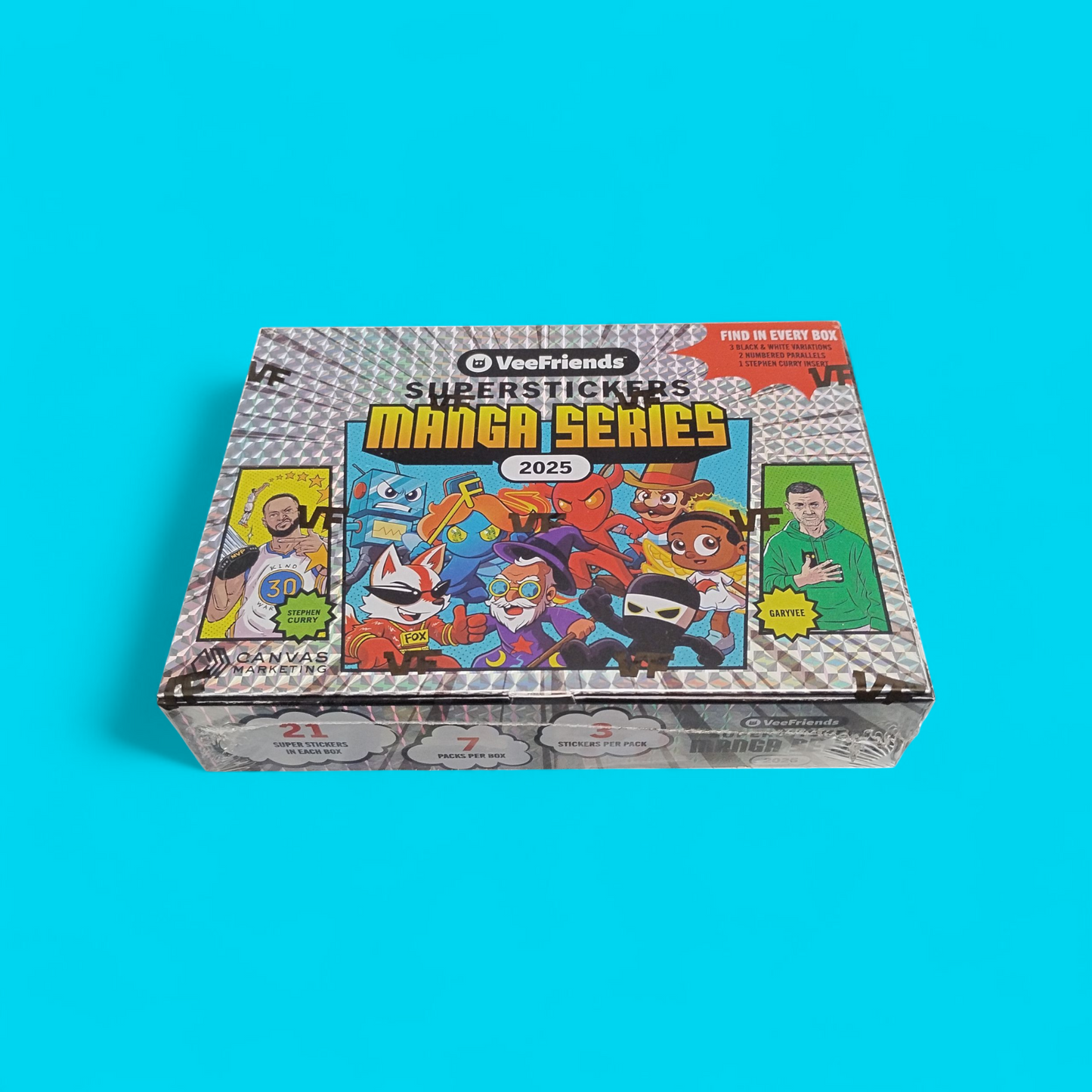 Veefriends Super Stickers Manga Series Sticker Box