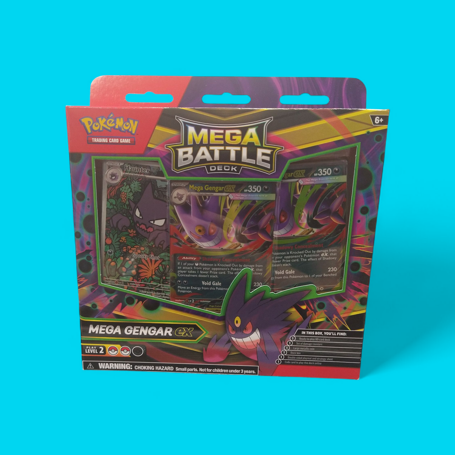 Pokemon Mega Battle Deck Gengar Ex Box