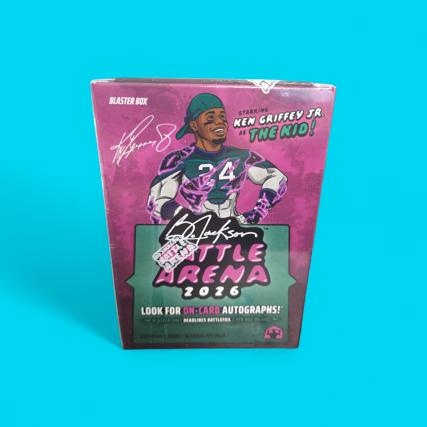 2026 Bo Jackson Battle Arena Ken Griffey Jr Blaster Box