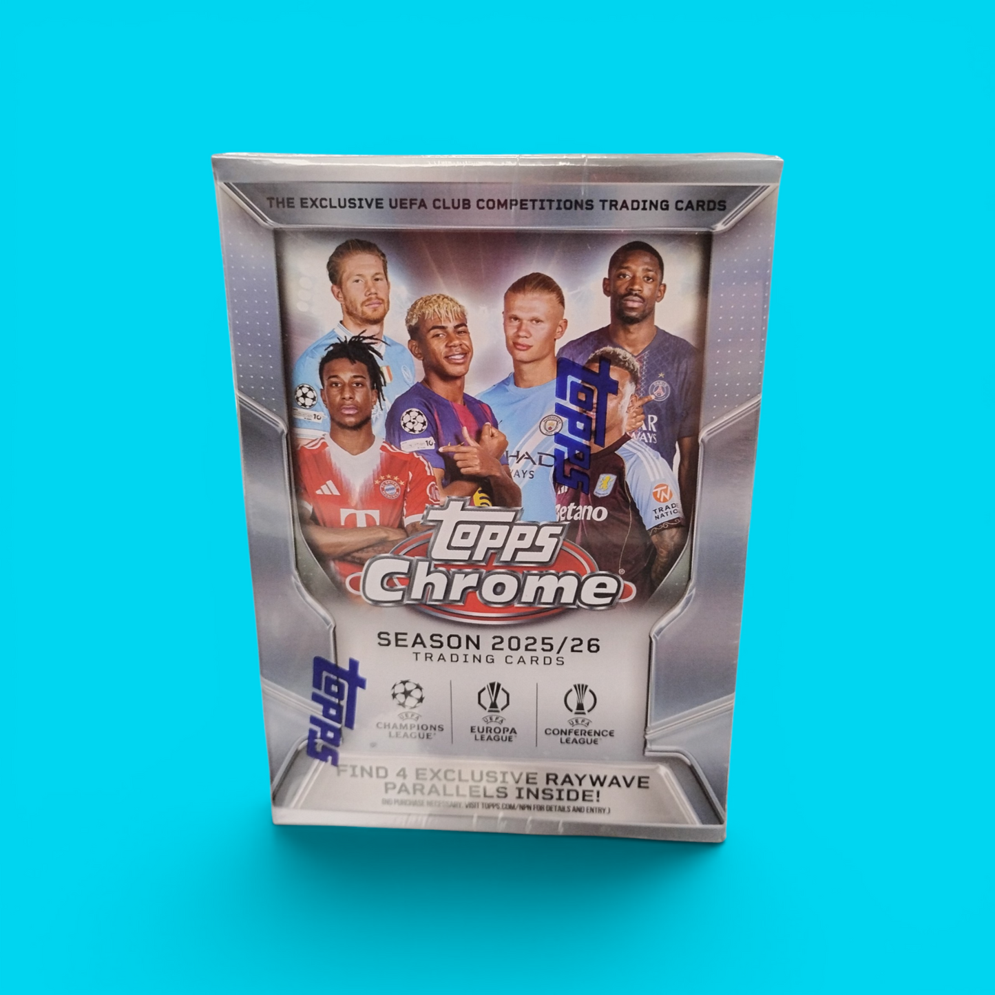 2025-26 Topps Chrome UEFA Soccer Blaster Box