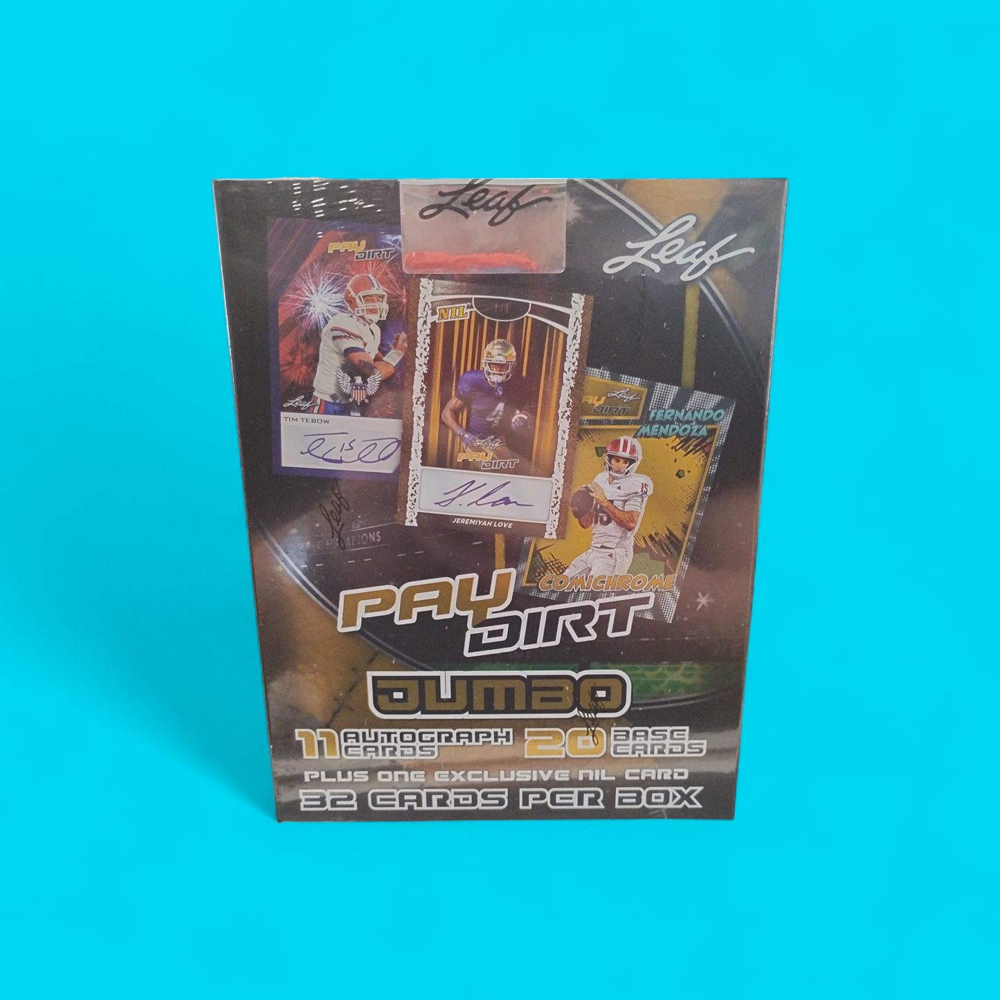 2026 Leaf Play Dirt Football Jumbo Hobby Box