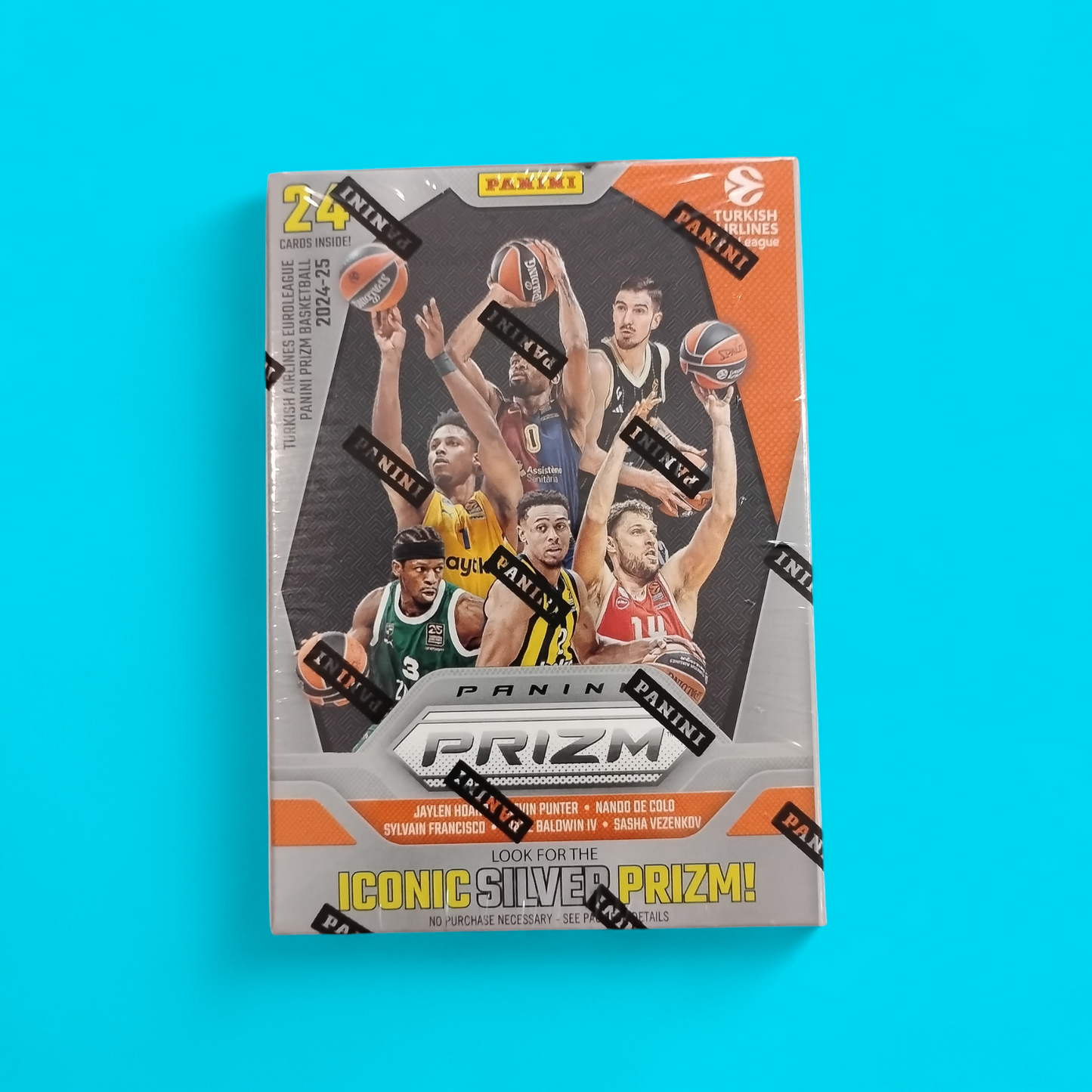 2024-25 Panini Prizm Turkish Airlines EuroLeauge Basketball Blaster Box