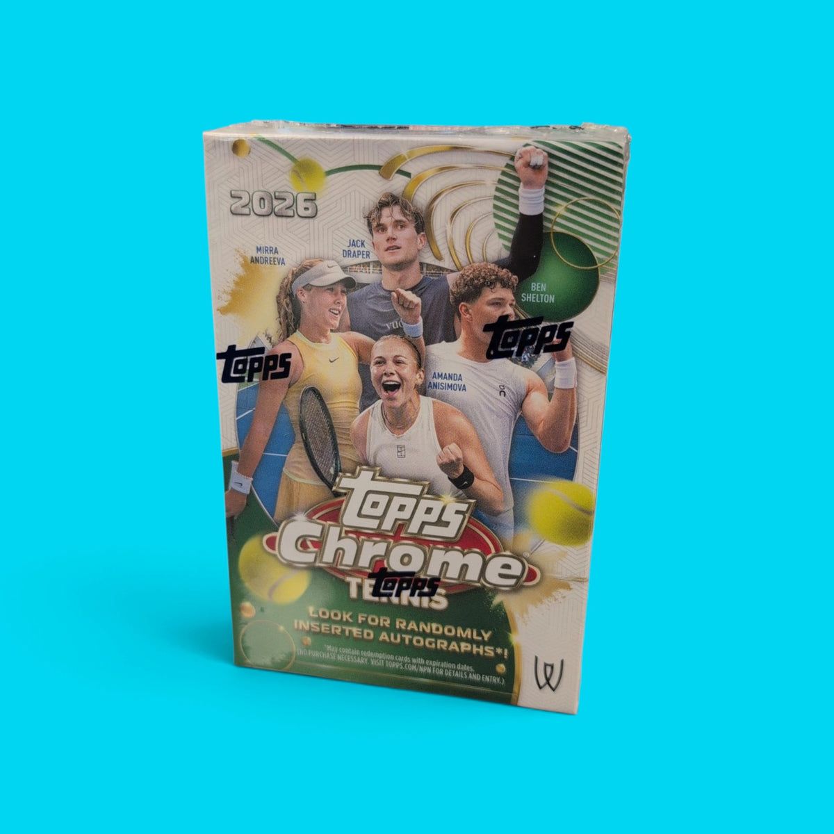2026 Topps Chrome Tennis Blaster Box