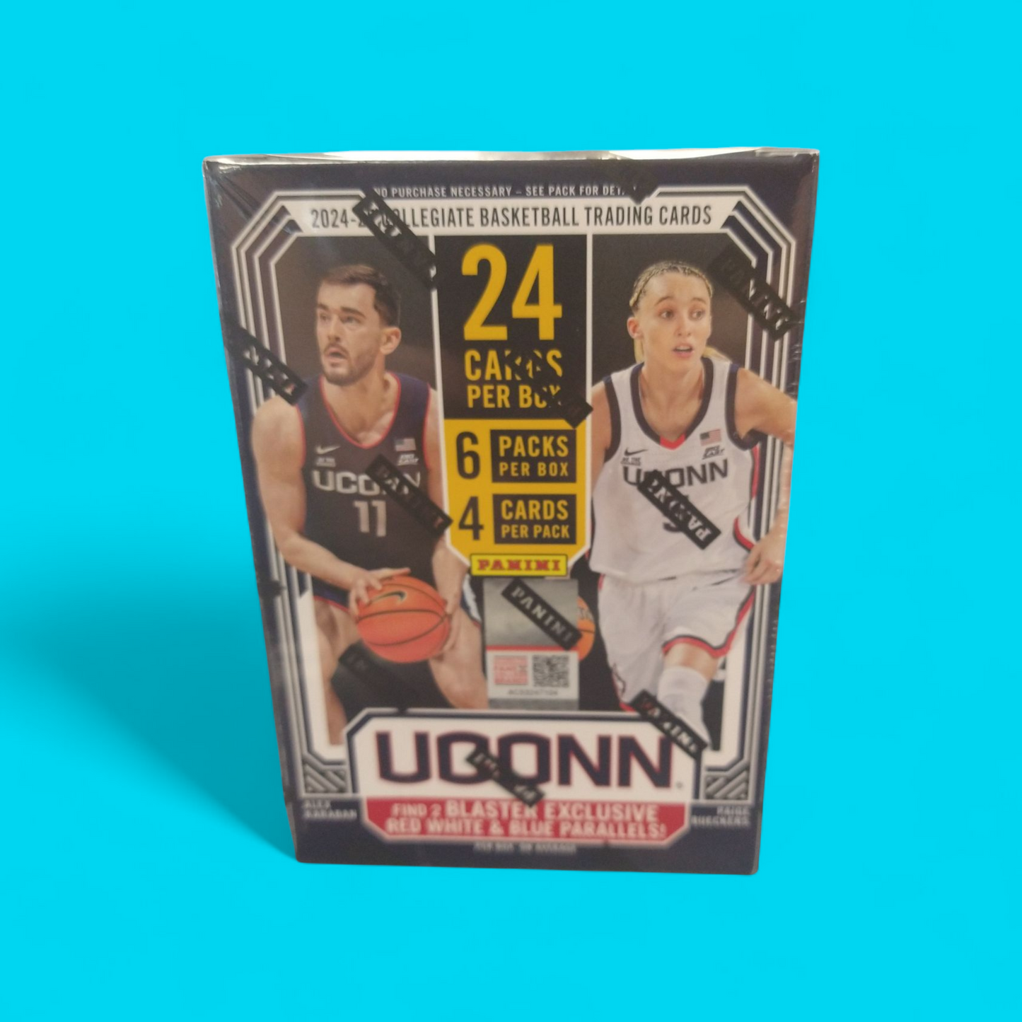 2024-25 Panini Prizm UCONN Basketball Blaster Box