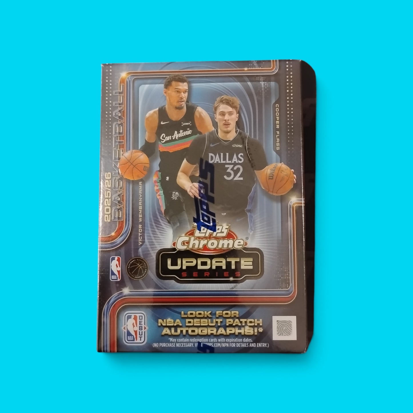 2025-26 Topps Chrome Update Basketball Blaster Box