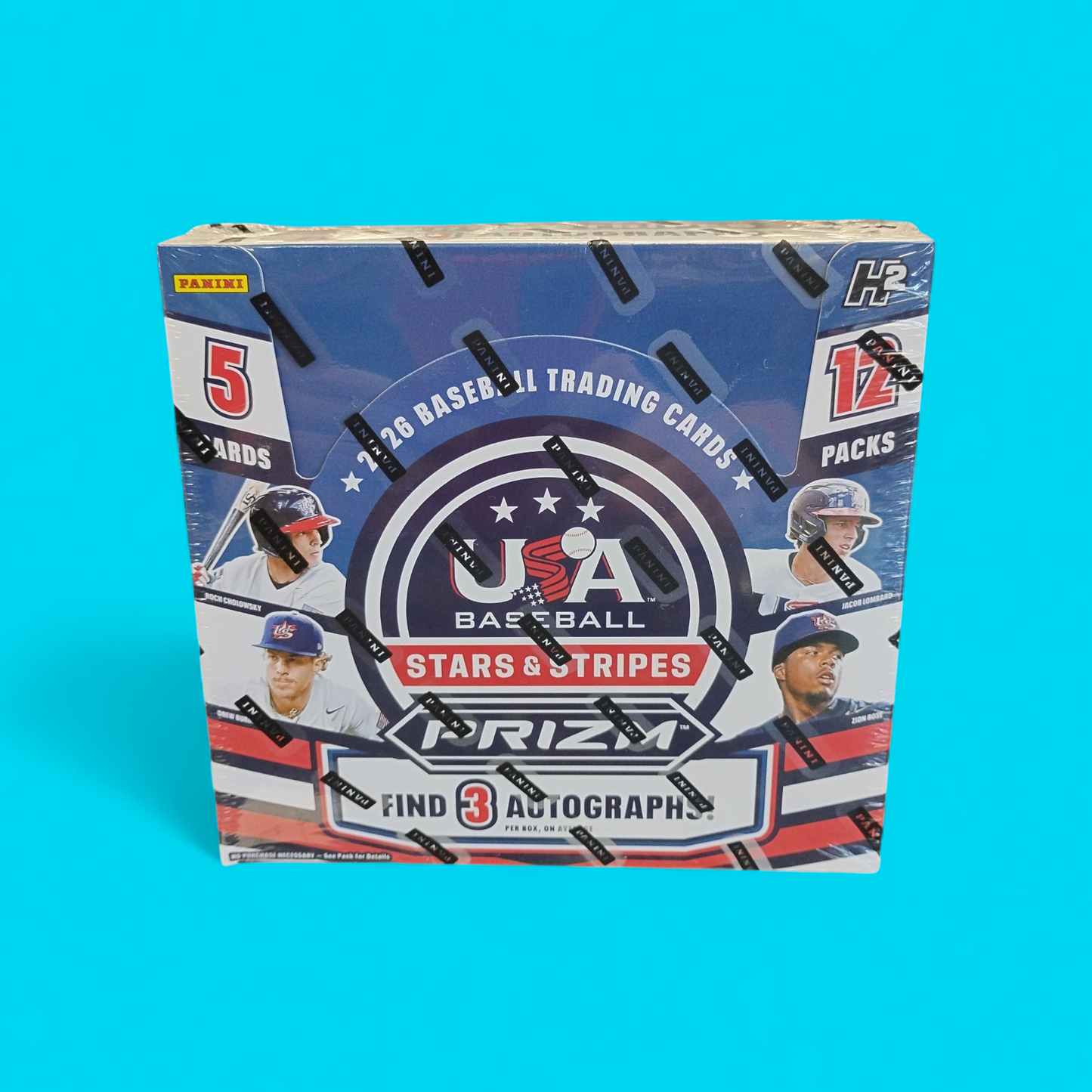 2026 Panini USA Stars & Stripes Prizm Baseball H2 Box