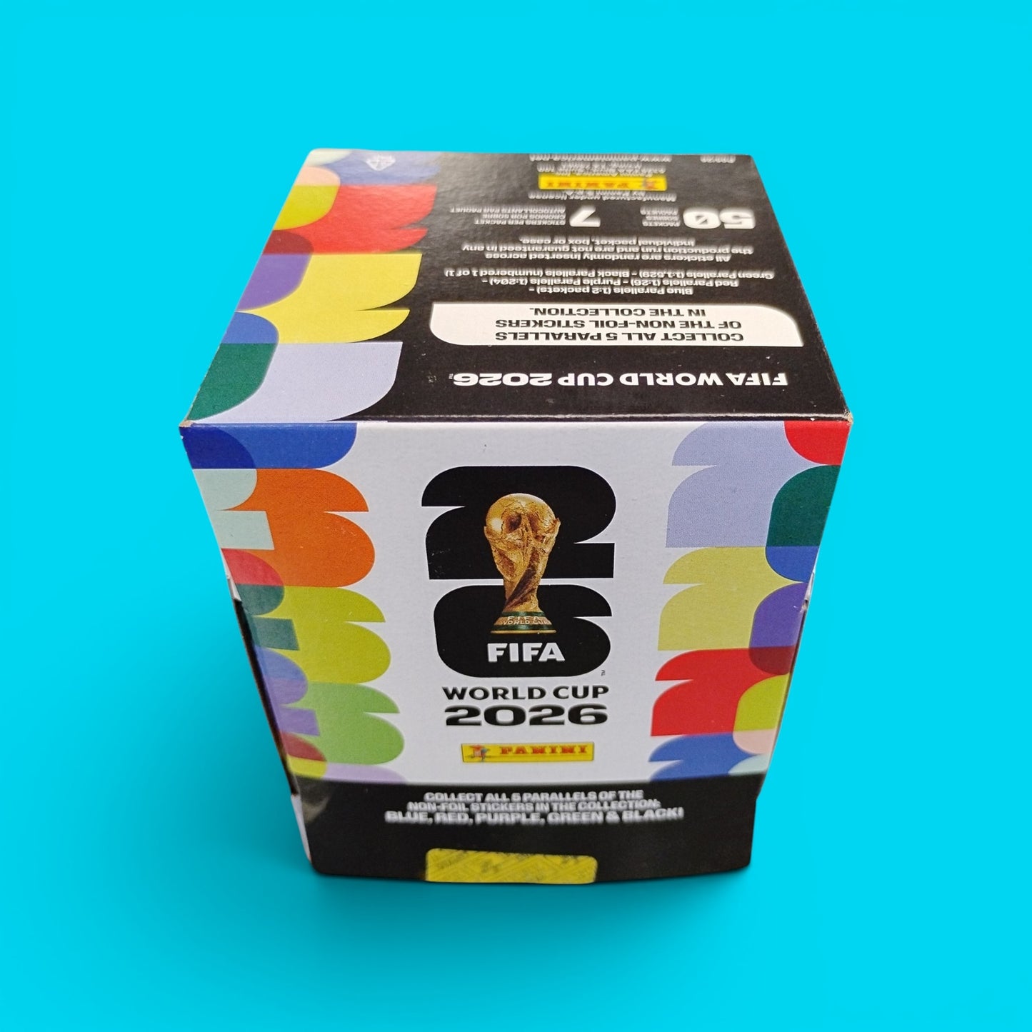 2026 Panini Fifa World Cup Soccer 50-Pack Sticker Box