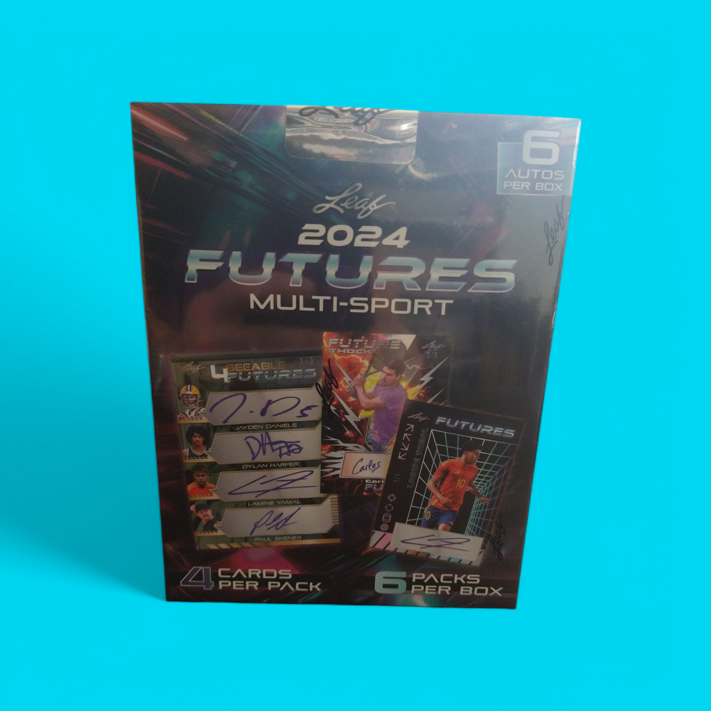 2024 Leaf futures multi sport Hobby box
