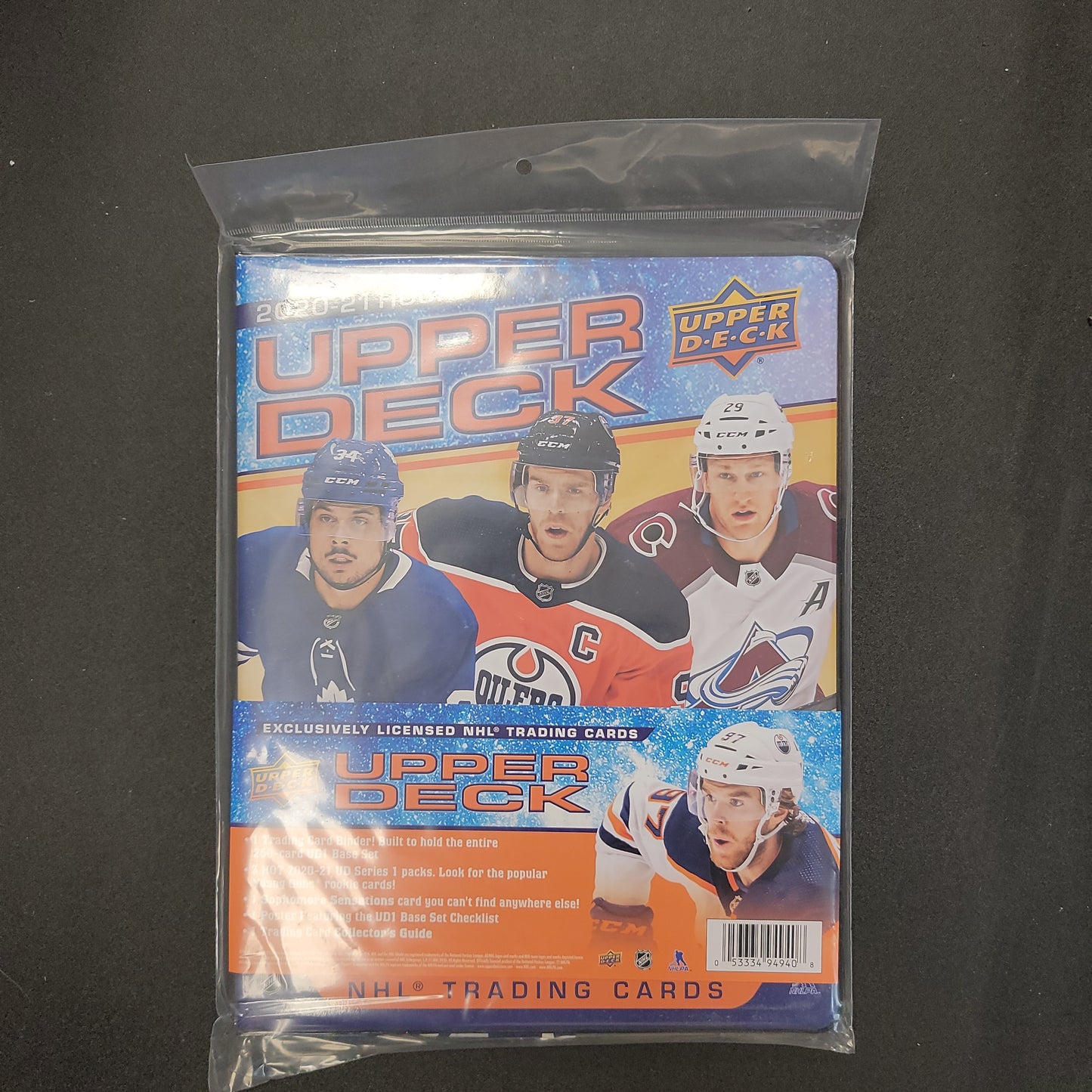 2020-21 Upper Deck Series 1 Hockey Binder